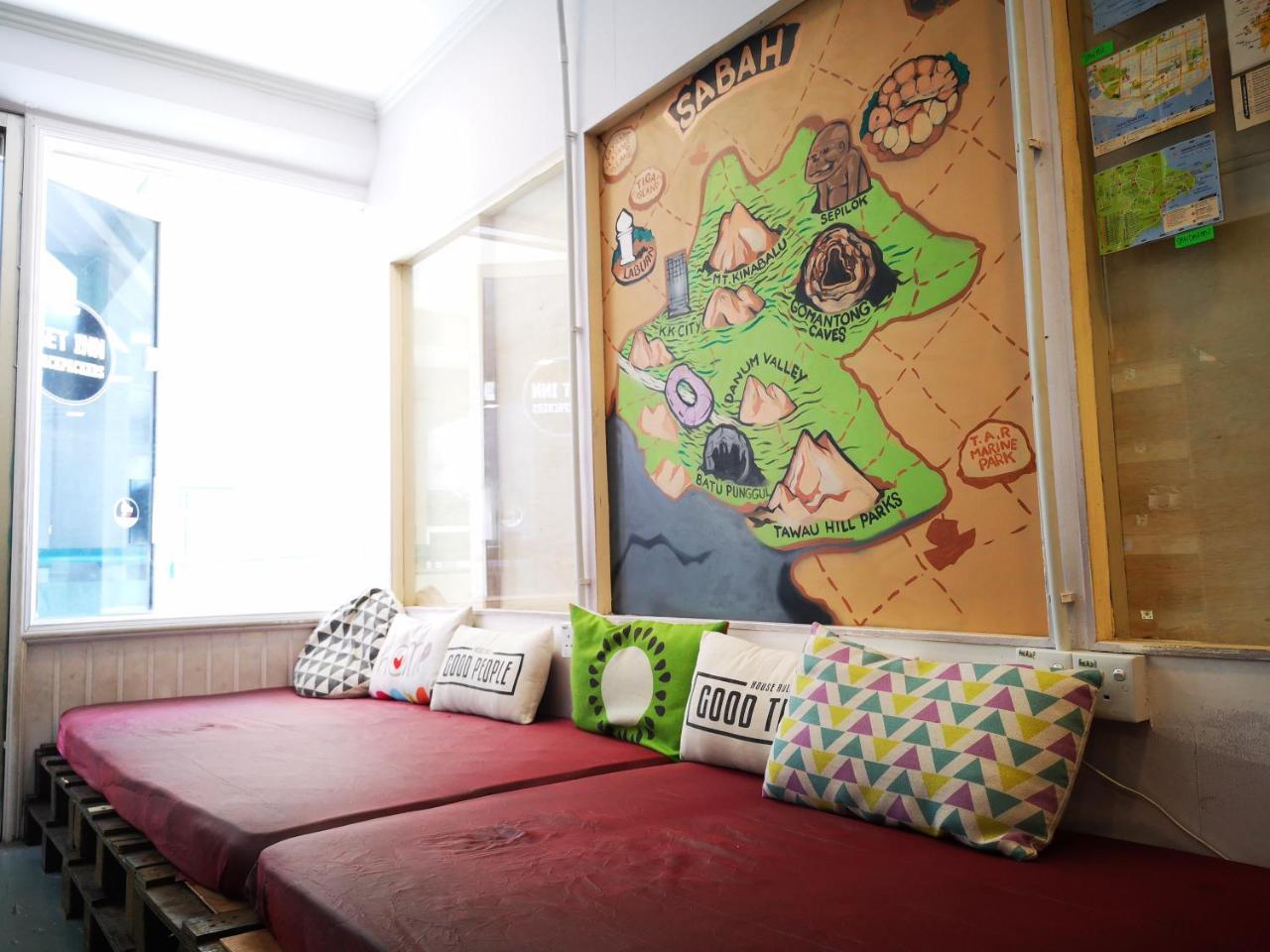 קוטה קינבלו Get Inn Backpackers מראה חיצוני תמונה